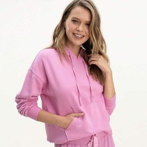 Splendid Mariposa Hoodie in Peony